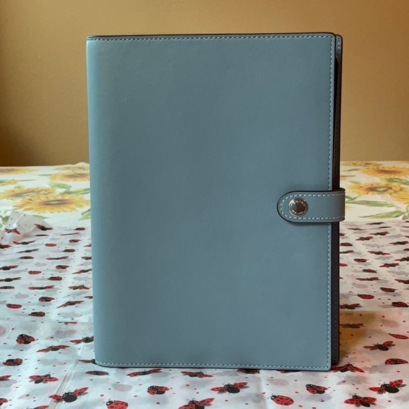 ๐ COACH LEATHER NOTEBOOK ๐ NWT ๐ - Picture 2 of 16